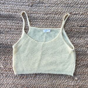 American Vintage Cream Knit Camisole